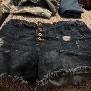 Dark blue shorts